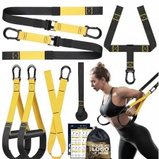 Suspension Trainer System Home Resistance Kit with Handles